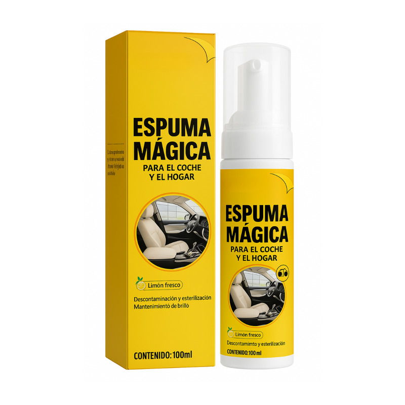 OFERTA 2x1 - Espuma Mágica: Limpia, Desinfecta y Restaura Como Nuevo
