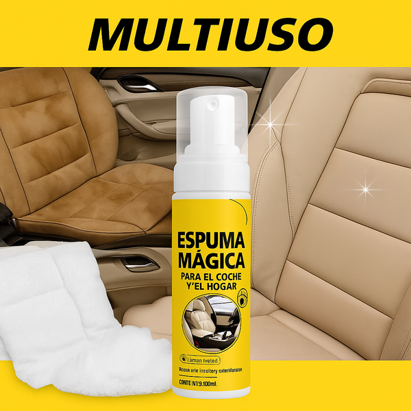 OFERTA 2x1 - Espuma Mágica: Limpia, Desinfecta y Restaura Como Nuevo