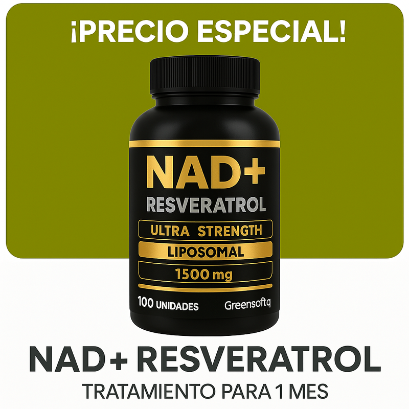 NAD+ RESVERATROL x1  UNIDAD
