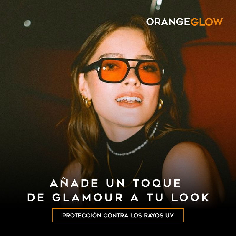 COMPRA 1 Y LLEVATE 2 - Gafas Unisex OrangeGlow & BlueGlow