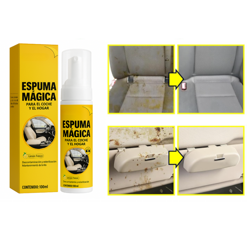 OFERTA 2x1 - Espuma Mágica: Limpia, Desinfecta y Restaura Como Nuevo