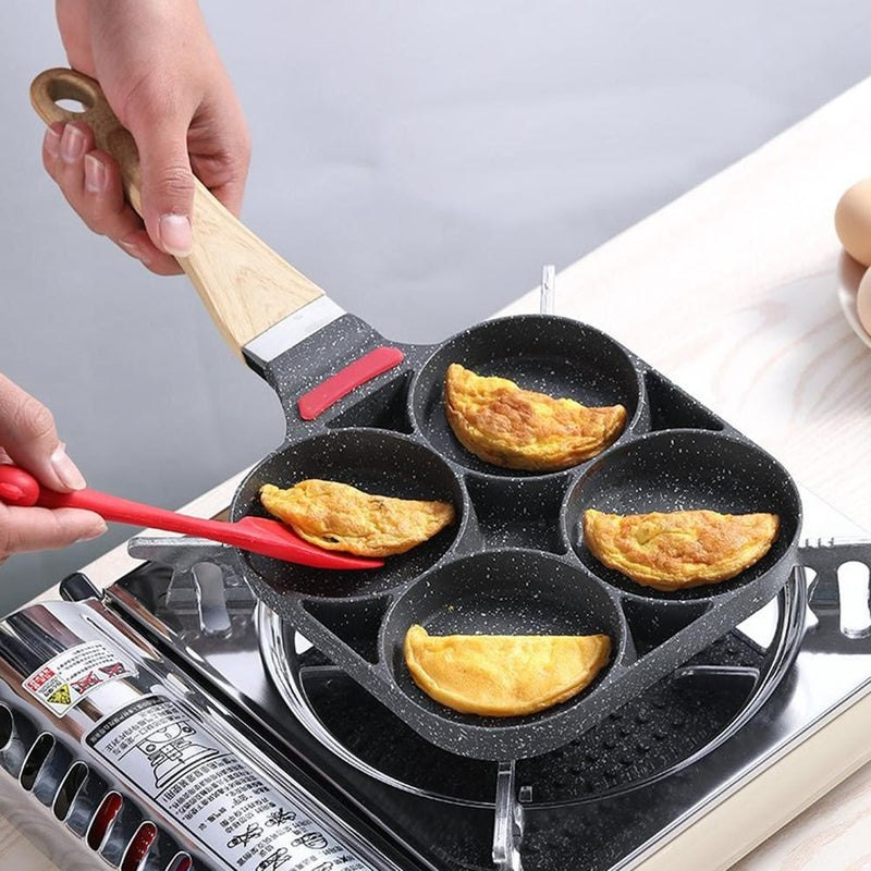 Sarten Antiadherente 4 en 1 GoldChef™ + Kit Completo 4 Cuchillos + Peladora + Tijeras de Regalo